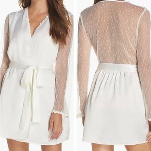 FLORA NIKROOZ Showstopper Robe XS